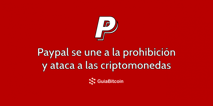 paypal prohibe criptomonedas